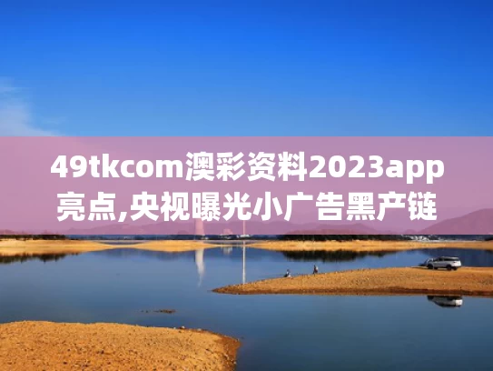 49tkcom澳彩资料2023app亮点,央视曝光小广告黑产链
