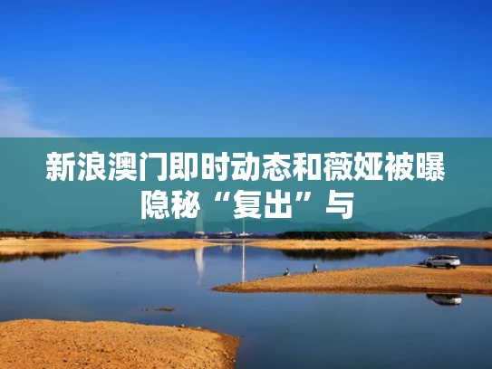 新浪澳门即时动态和薇娅被曝隐秘“复出”与
