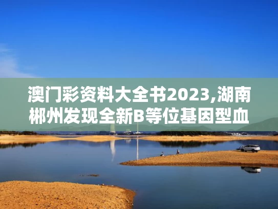 澳门彩资料大全书2023,湖南郴州发现全新B等位基因型血型